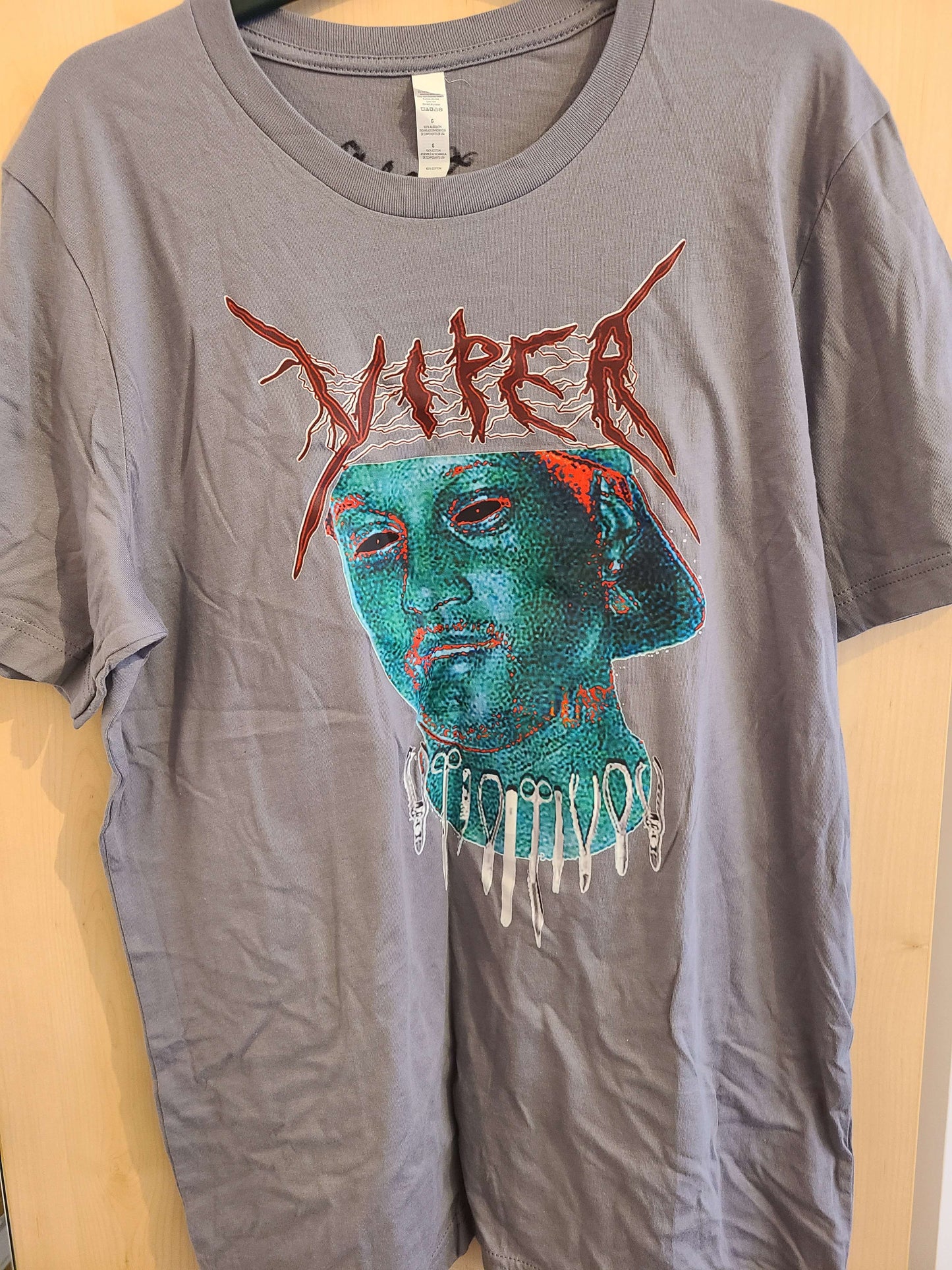 Viper - Dead Zombie Viper shirt w/ "Hiram Clarke Hustler" back