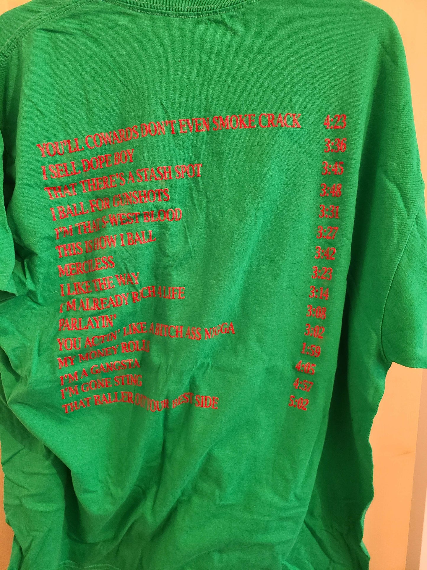 Viper - YCDESC T-shirt w/ back tracklist