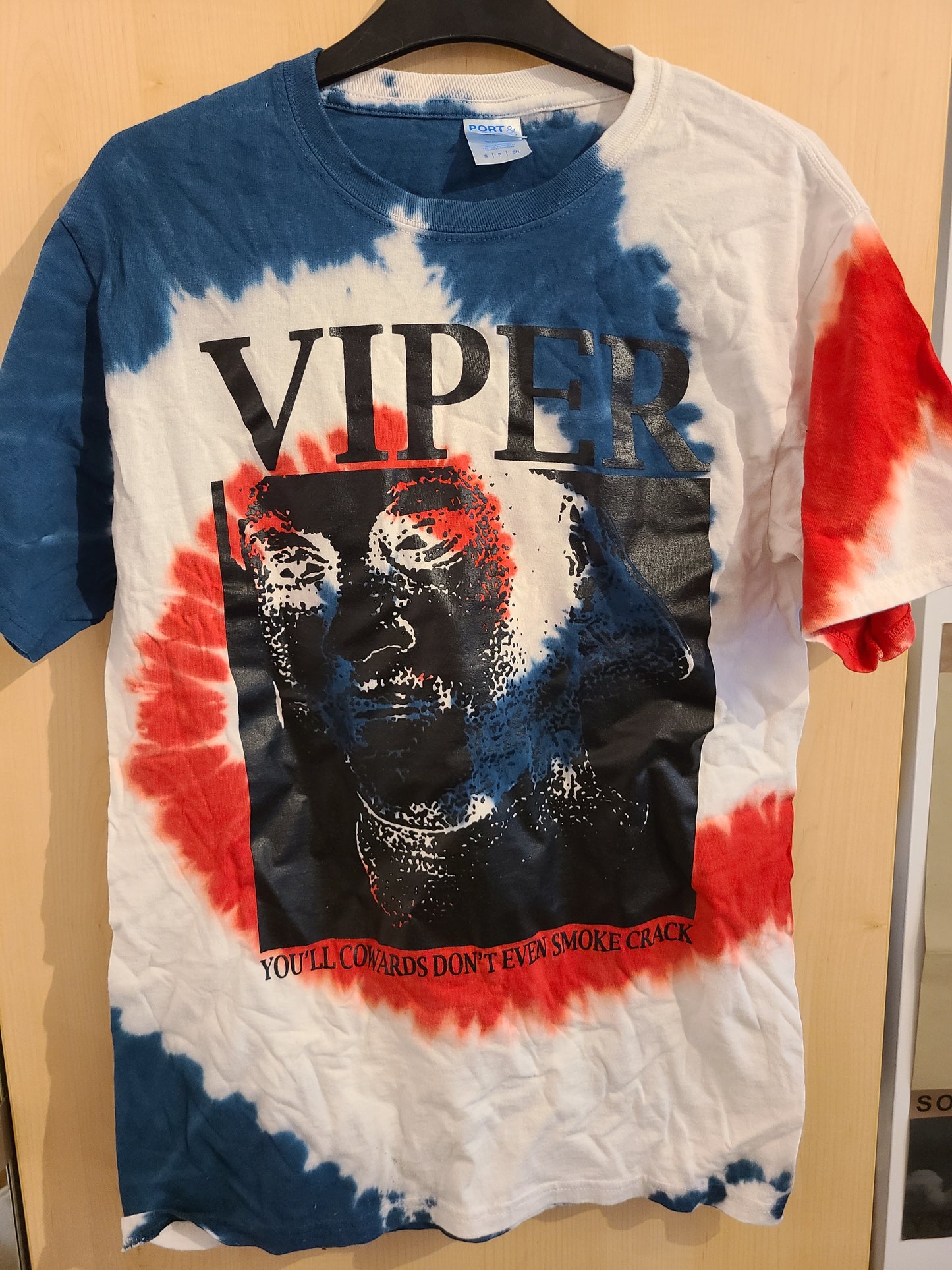 Viper - YCDESC Tiedye T-shirt w/ back tracklist
