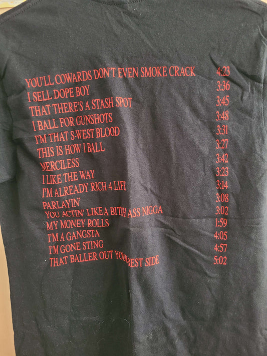 Viper - YCDESC T-shirt w/ back tracklist