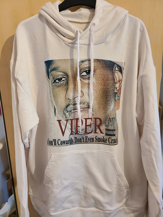 Viper - YCDESC White Hoodie