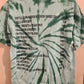 Viper - YCDESC Tiedye T-shirt w/ back tracklist