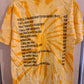 Viper - YCDESC Tiedye T-shirt w/ back tracklist