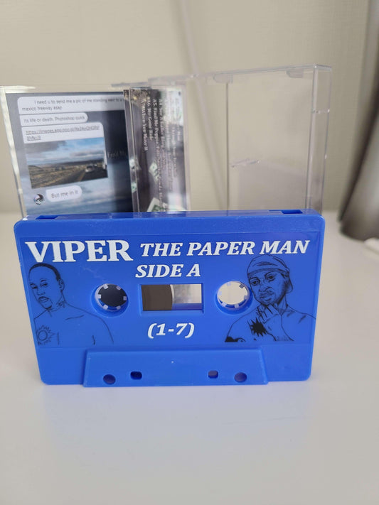 Viper - The Paper Man (Outsider Records cassette w/ signed Viper card)